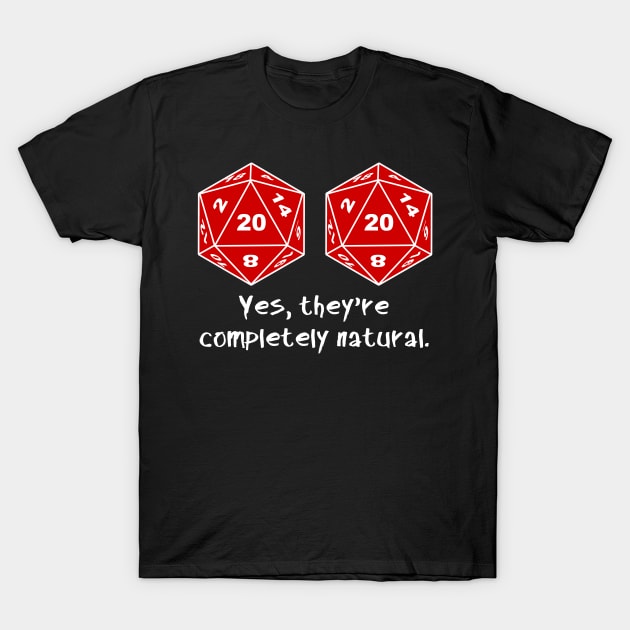 Yes, They're Natural T-Shirt by masciajames